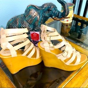 Wedge shoes